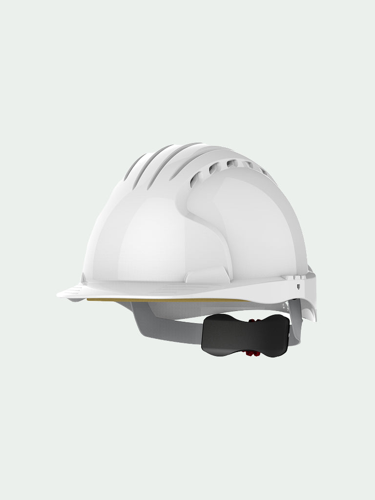 White JSP EVO2 safety helmet