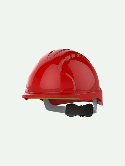 Red EVO®3 Safety Helmet with Micro Peak