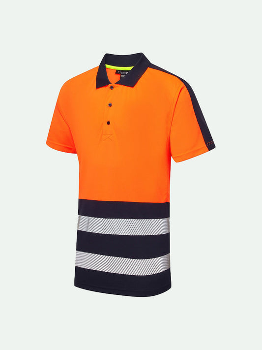 Essentials Hi-Vis Eco Coolair 2 Tone Polo
