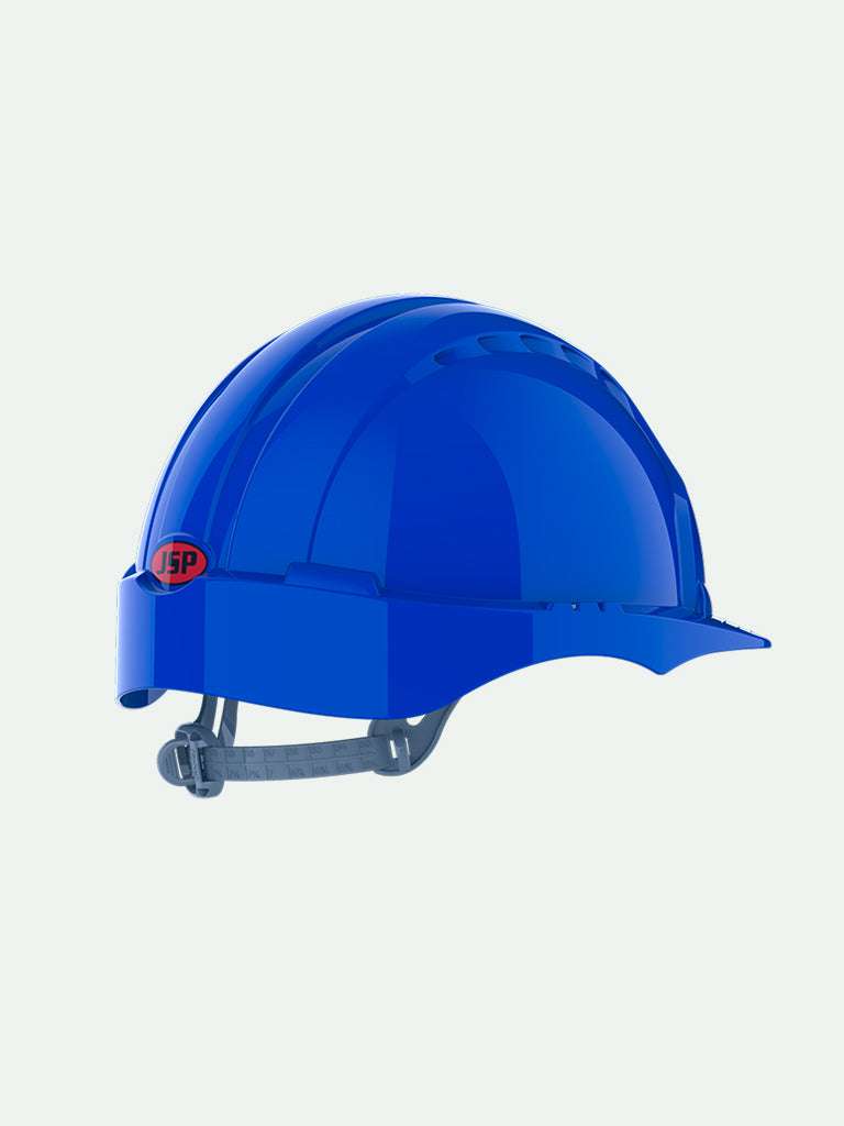 blue back and side EVO®2 Safety Helmet - Slip Ratchet
