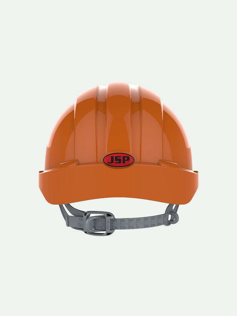 orange back EVO®2 Safety Helmet - Slip Ratchet