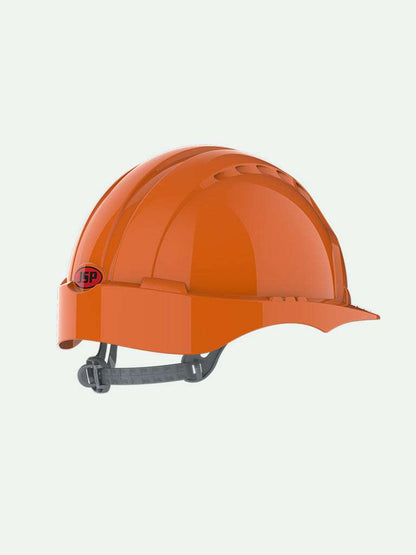 side and back orange EVO®2 Safety Helmet - Slip Ratchet