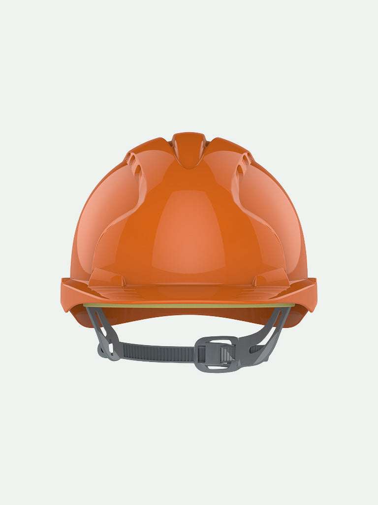 orange front EVO®2 Safety Helmet - Slip Ratchet