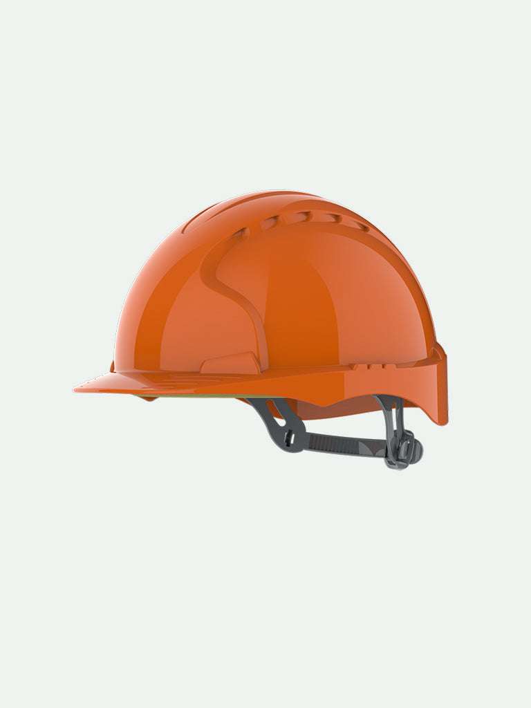 side orange EVO®2 Safety Helmet - Slip Ratchet