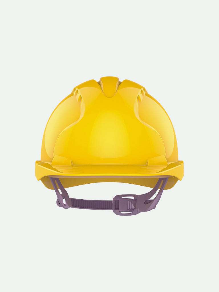 front yellow EVO®2 Safety Helmet - Slip Ratchet
