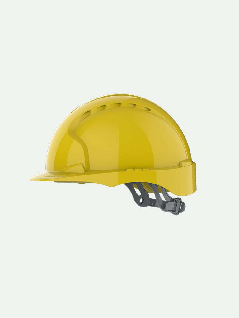 side yellow EVO®2 Safety Helmet - Slip Ratchet