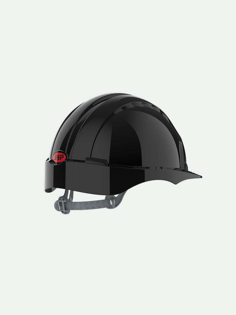 Black EVO®3 Safety Helmet side view