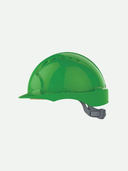 Green EVO®3 Safety Helmet side view