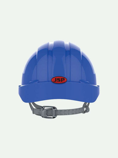 Blue EVO®3 Safety Helmet side view