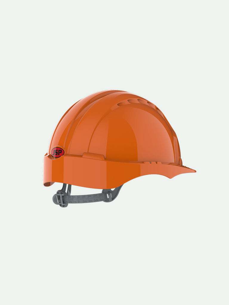 Orange EVO®3 Safety Helmet with Slip Ratchet