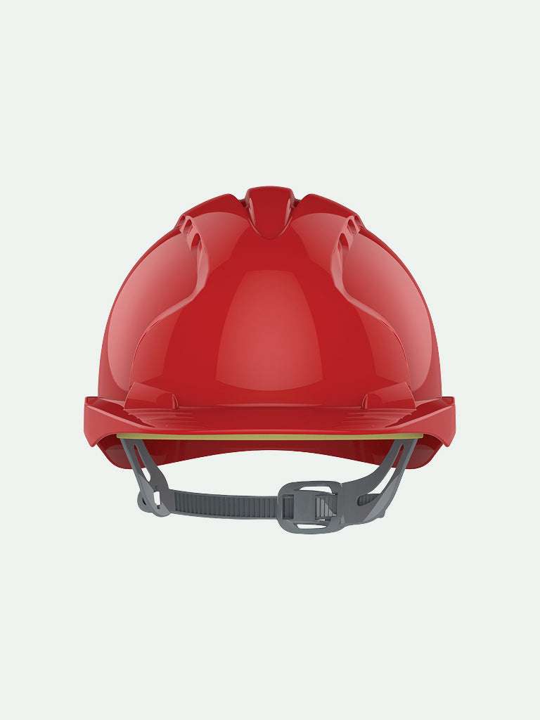 Red EVO®3 Safety Helmet with Slip Ratchet