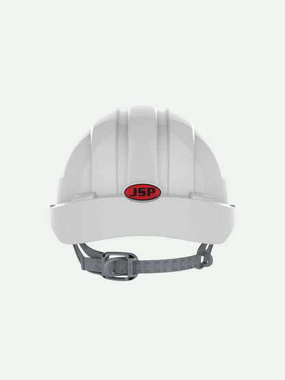 White EVO®3 Safety Helmet with Slip Ratchet