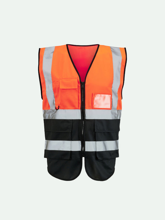 Hi-Vis Orange 2 Tone Executive Vest