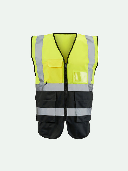 Hi-Vis Yellow 2 Tone Executive Vest