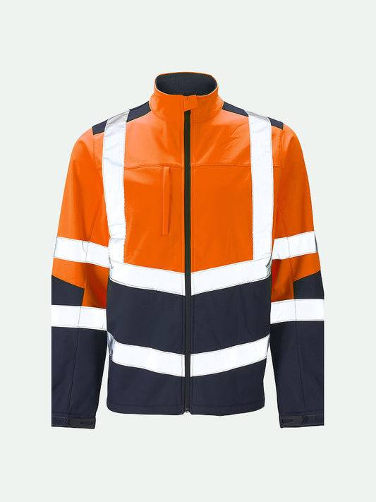 Hi-Vis Two Tone Softshell Jacket
