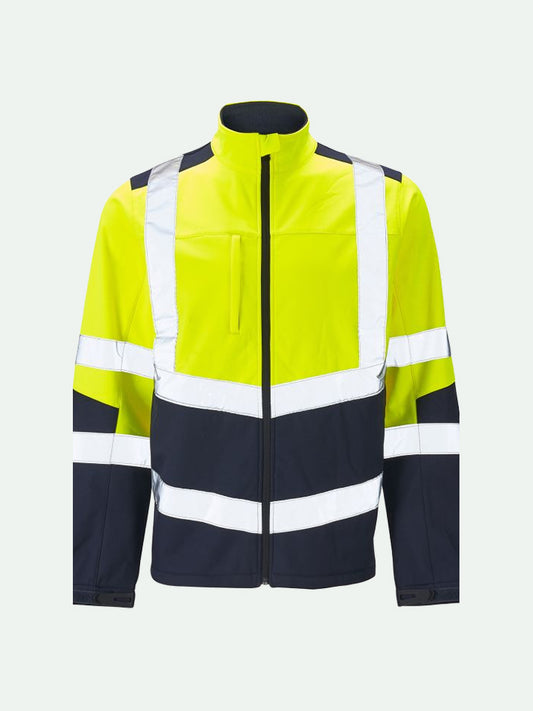 Hi-Vis Two Tone Softshell Jacket