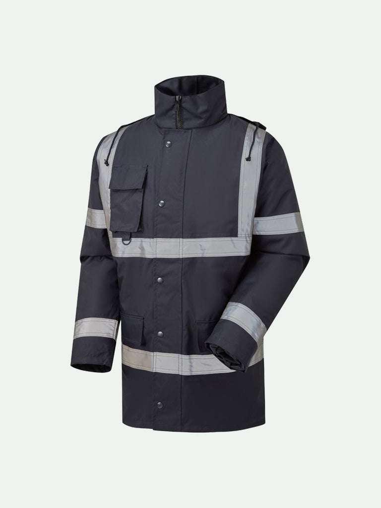 Security Parka Jacket in Navy for Outerwear