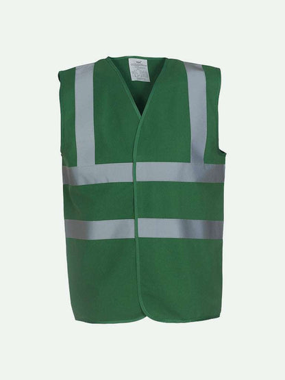 Coloured Hi-Vis Vest in green
