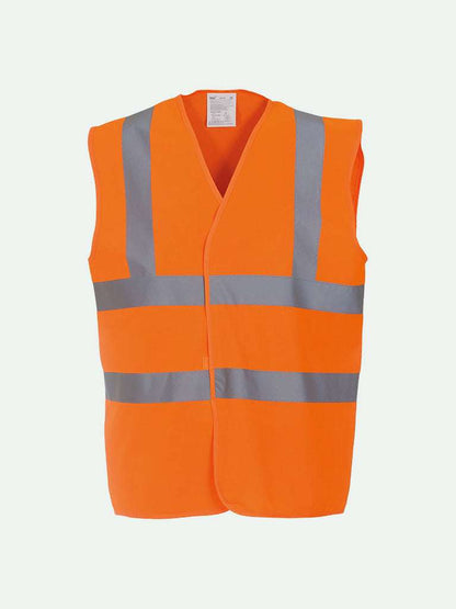 Coloured Hi-Vis Vest in orange