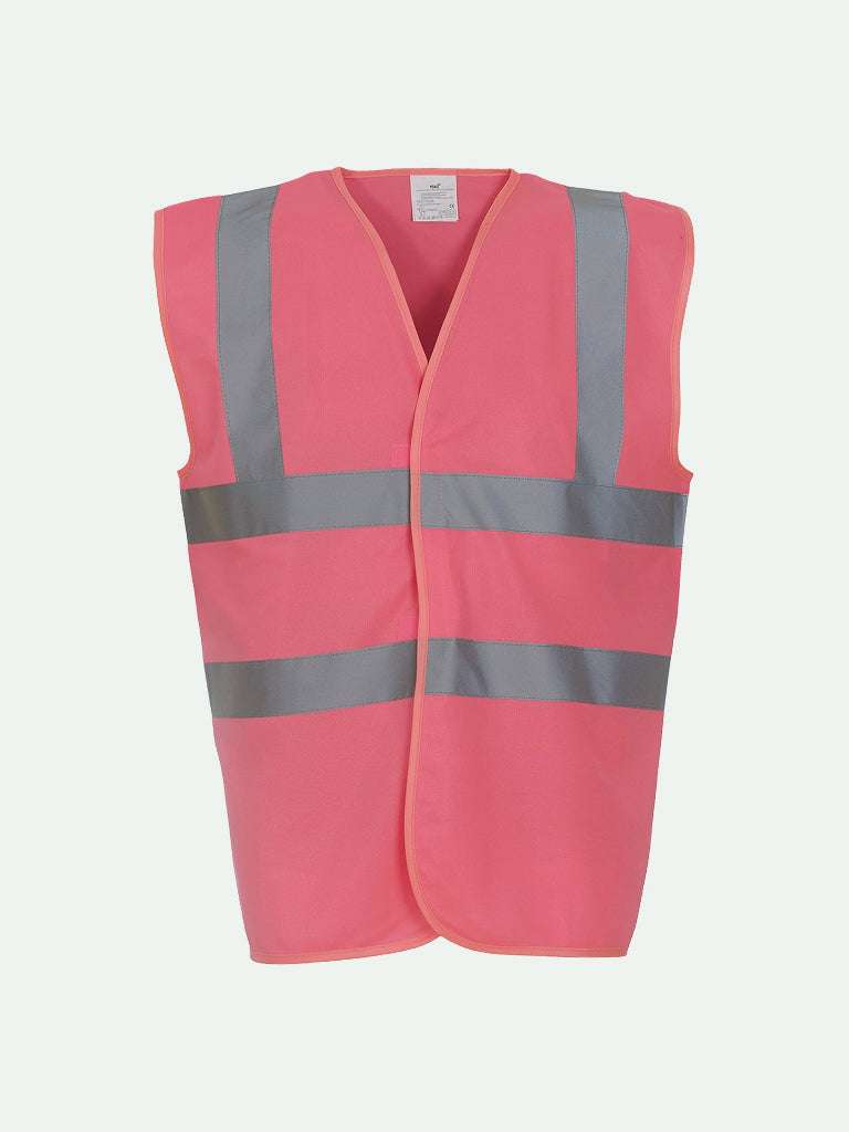 Coloured Hi-Vis Vest in pink