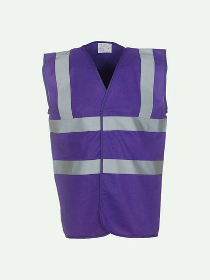 Coloured Hi-Vis Vest in purple