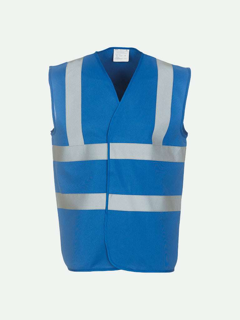 Coloured Hi-Vis Vest in royal blue