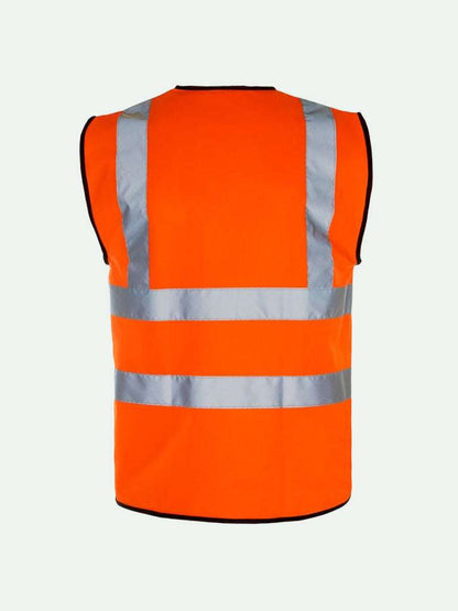 Orange rear view Standard Hi-Vis Vest
