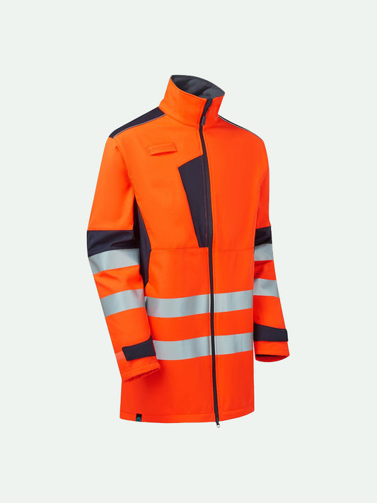 System Hi Vis Eco 3-Layer Softshell Parka