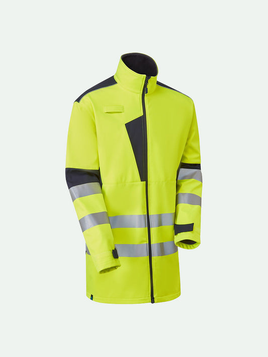System Hi Vis Eco 3-Layer Softshell Parka