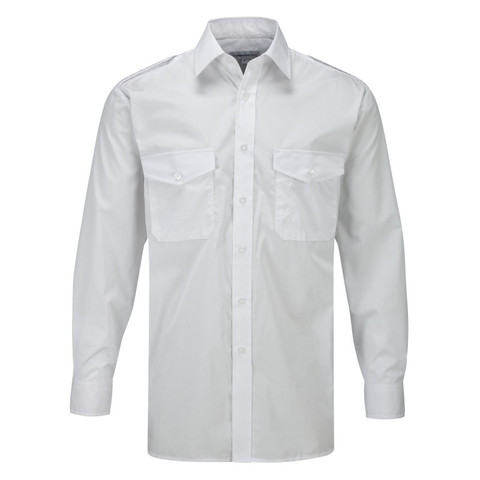 Standard Pilot Long Sleeve Shirt | Branded Safety Workwear | Safety Stock