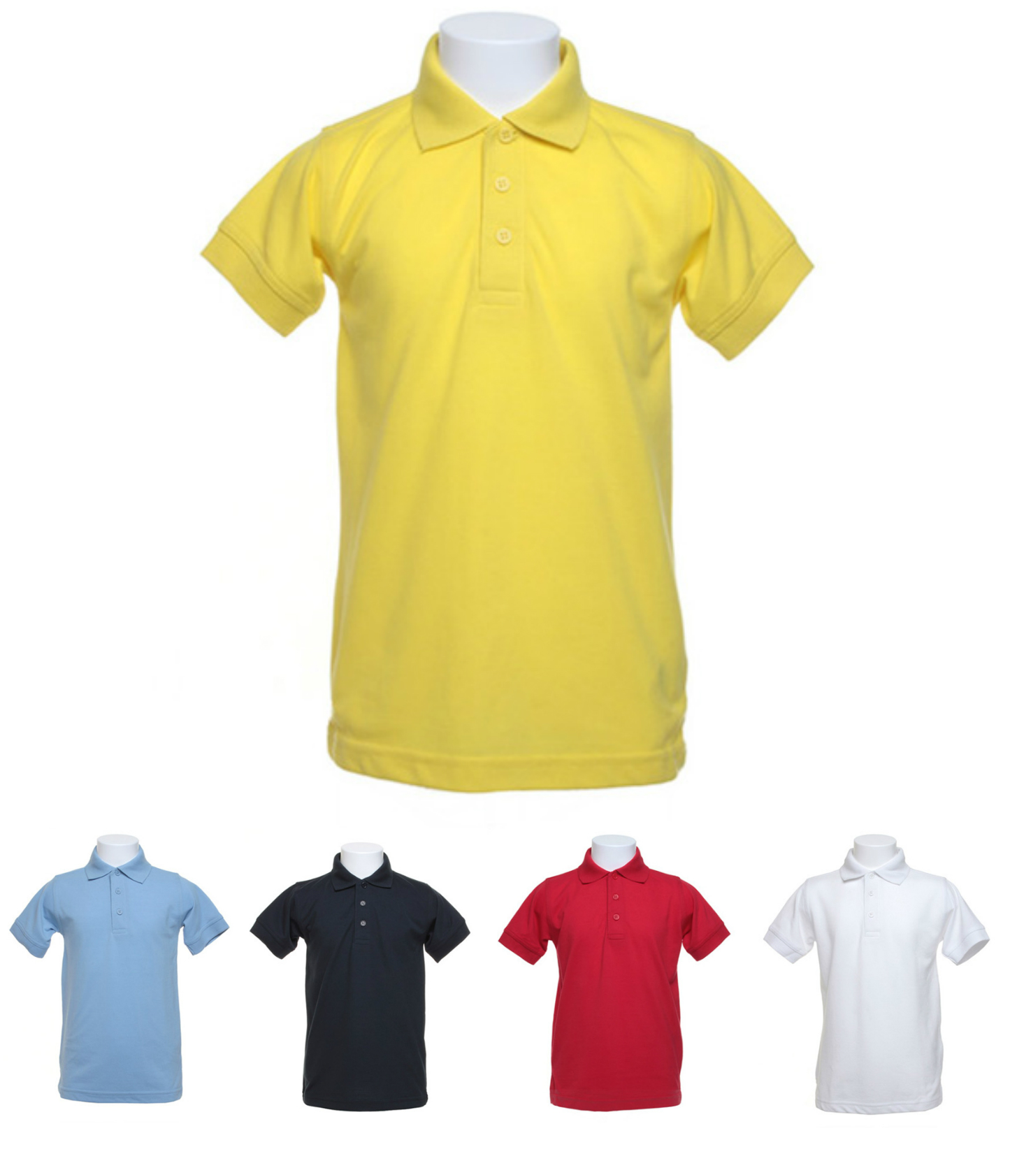 Children's Polo Shirt | Branded Safety Workwear | Safety Stock